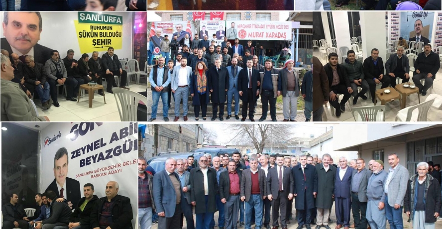 AK Parti Şanlıurfa Büyükşehir Belediye Başkan adayı Av. Beyazgül, seçim turunda; “Bütün kesimlerinin ortak aklı ile birlikte yöneteceğiz”